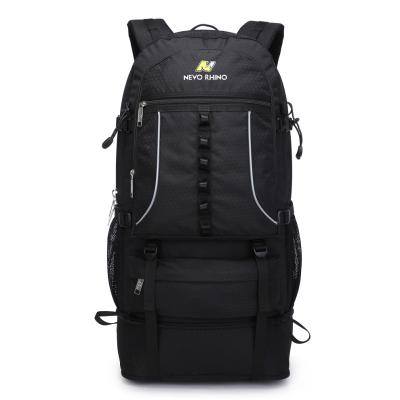 China 2022 Large Capacity Outdoor Mountaineering High Quality Waterproof Nylon Anti-theft Hiking Chewing Sports Travel Bag Backpack for sale