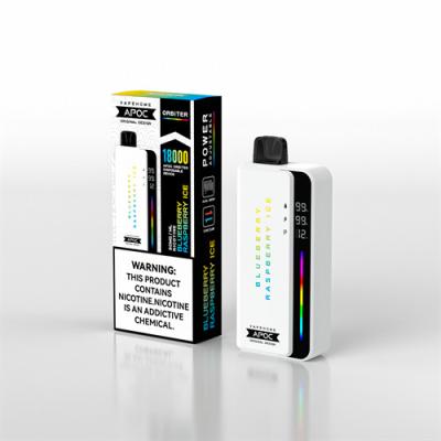 China 18000 puffs oplaadbare vape wegwerpbare met 20 ml vloeistofcapaciteit en scherm Te koop