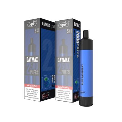 China DAYMAX Zero Salt Nic Vape 2500 puffs Big Puff draw activation for sale