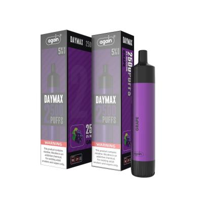 Китай 7.0ML жидкость 2500 сопит устранимая сигарета вкуса e виноградины Vape DAYMAX продается