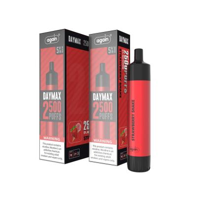 China Prefilled 7.0ml Disposable Vape With 2500 Hits Strawberry Shake Flavor for sale