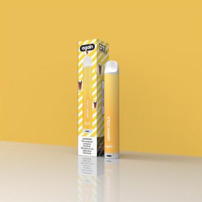 China Lemon Cola Disposable Vape Bars 350 puffs with 16 delicious flavors for sale