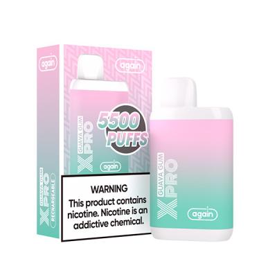 Cina Bocca elettronica eliminabile ricaricabile di AIO Vape a Lung Vape Guava Gum Flavor in vendita