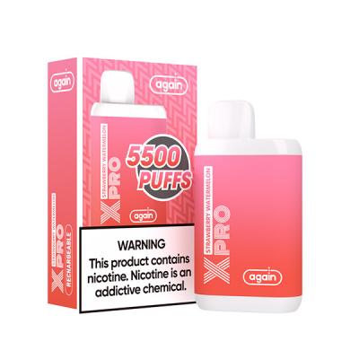 中国 12ml 5500は電子タバコ使い捨て可能なVapeのいちごのスイカの味の吹く 販売のため