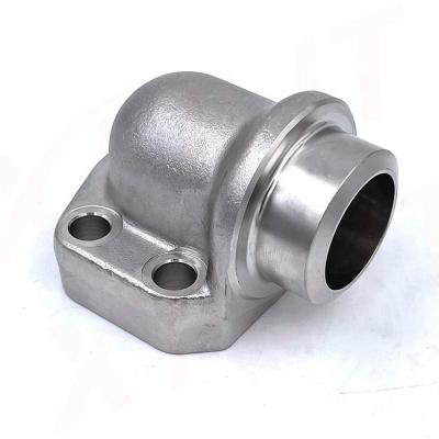 China Stainless Steel 316L/304L AFW-T Integrated High Quality Flange ISO6161 ISO6162 SAE Butt Welding flange-90 degrees for sale