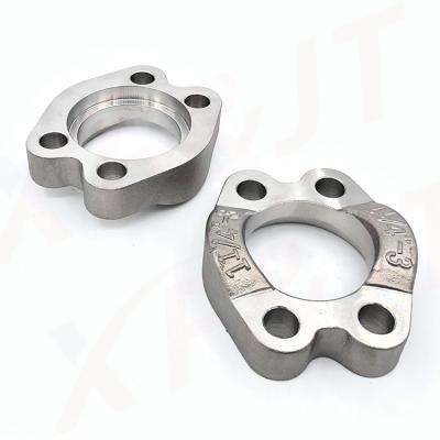 China Integrated casting custom forged full specification high quality flange, refer to SAE j518c SAE flange flange for sale