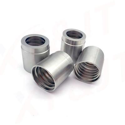 China Integrated molding source manufacturer directly supply high quality FERRULE FOR SAE 100 R2AT/EN 853 HOSE 2SN for sale