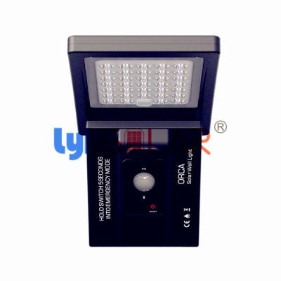 China 1500mAh Solar Sensor Lights Outdoor High Brightness 4000k 4500K With Motion Sensor for sale