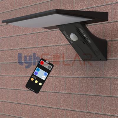 China High Bright Dual CCT Solar Wall Sensor Light 4.2W Total 520 Lumen Output for sale