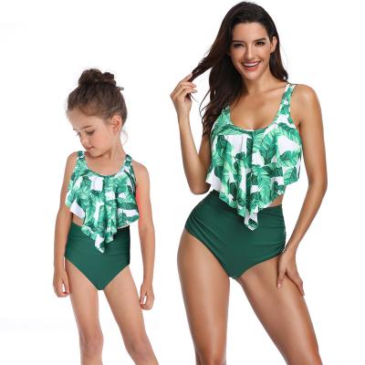 China Antibacterial Summer Swimwear Swimwear 7-16 2 Piece Swimsuit Swimwear High Waisted Swimwear Girls Kids Swimwear for sale