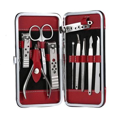 China Nail Shaper Salon & own staff & Personal Beauty Stainless Steel Manicure Pedicure Ear Pick Nail Clippers Set. for sale