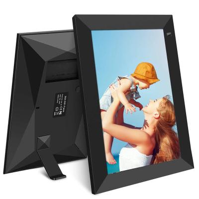 China New High Quality 10.1 Inch Wifi Picture Frame Android Digital Widescreen Video Playback Frame IPS With HDMI Certificated for sale