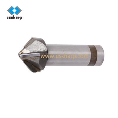 China Cutting 90 Degree Chamfer Carbide Milling Cutter / Cutting Tool for sale