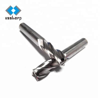 China HSS 8mm HIGH SPEED STEEL end mill with 8% cobalt, M42 square end mill, M42 mill cutter for sale