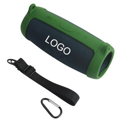 China Silicone Speaker Case with Carabiner and Shoulder Strap Silicone Case for JBL Charge 4 Speaker with Shoulder Strap and Carabiner for sale