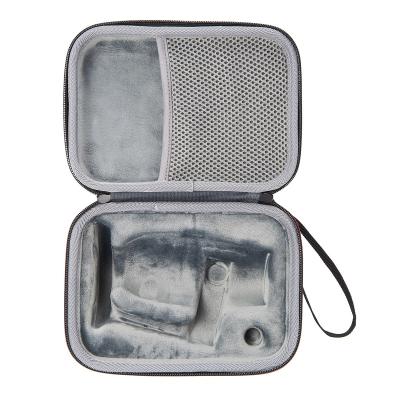 China Custom Mold EVA Shockproof Wireless Cases and Bags Waterproof Shockproof Dustproof Stand Up Case Microphone Zipper Pouch Microphone Protector Bag for sale