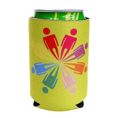 China Best Promotional High Quality Viable Selling Custom Logo Printed Neoprene Can Cooler Box Holder for sale