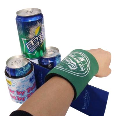 China Neoprene Slap Wrap Stubbie Holders Insulated Cooler Beer Can Holder for sale