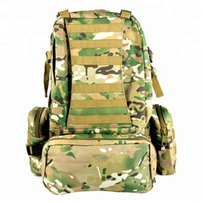 China Unique Shoulder Straps Camouflage Strong Outdoor Camping Backpack for sale