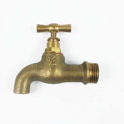 China High quality 1 / 2-3 / 4 universal small body brass Bib faucet for sale