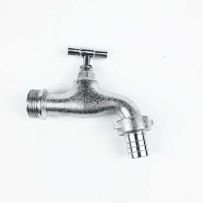 Cina Heavy duty 1 / 2-3 / 4 nickel plated brass faucet 3D model design Wall Mounted in vendita