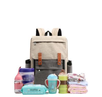 China Waterproof Korean Version Of The Multi Function Large Capacity Outing Backpack Mum Bag for sale