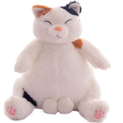 China Innovative Soft Plush Toy Function 45 Cm Brown Large Hugging Plush Cat Plush Toy for sale