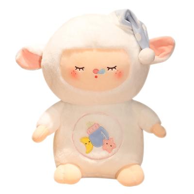 China White Soft Plush Multi-size Stuffed Kids Valentine Day Plush Toys Sleepy Dolls for sale