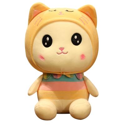 China Multiple Plush Large Cat Plush Toy Soft Hugging Stuffed Goods Size Options Lovely for sale