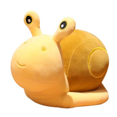 China Cartoon Toy Factory Direct Sales High Quality Hot-selling Snail Plush Toy Wholesale Stock Numbers for sale