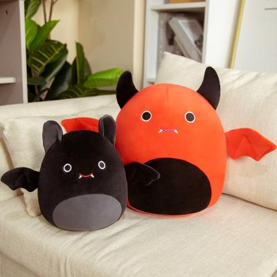 China Creative Plush Fashion Halloween Gifts Soft Stuffed Plush Toys Custom Made Plush Black Bat Plush Toy for sale