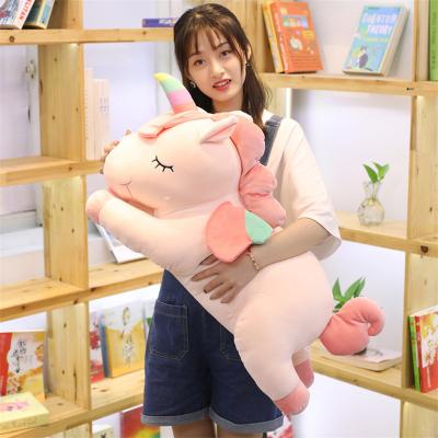 China New type high-end technology manufacture sale anti-static well decor reading Unicorn Pillow for sale