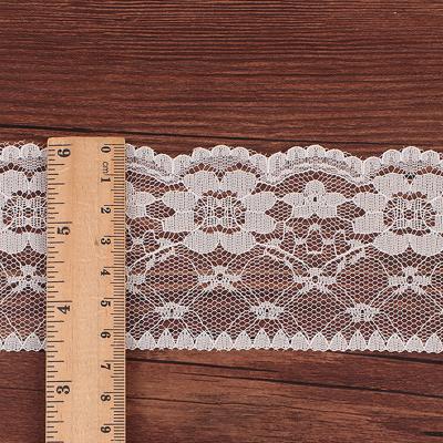 China Sustainable Wholesale Embroidery Chemical Lace Trim Border Lace In Stock for sale