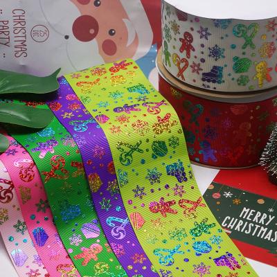 China High Tenacity Newcomer Bow Gift Ribbons Decoration Happy New Year For Christmas Gifts Decoration for sale