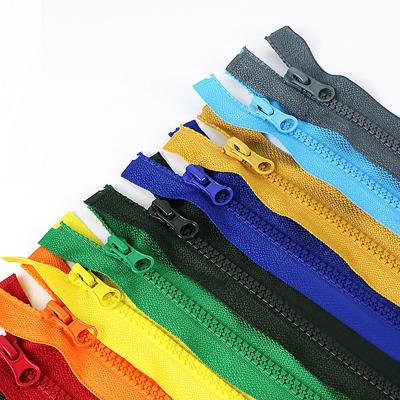 China Different Auto Lock Clothes Accessories Bags Zippers Bead Slider Zipper In Stock for sale