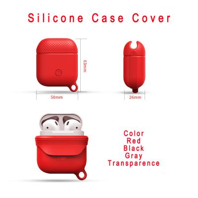 China Protective Shockproof Silicone Case for Airpods 1st/2nd Charging Case for sale