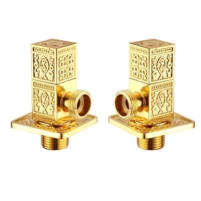 China Metal Brass Parts Polishing Surface Treatment Technology Brass Luxury Gold Plated Solid Water Electroplating Control for sale