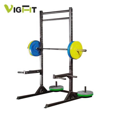 China GYM Low Price Hot Sale Black Steel Body Gym Fitness Power Fit Rack for sale