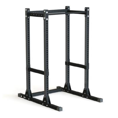 China Wholesale High Quality General Fitness Cross Fit Power Home Adjustable Squat Cage Rack Bench Equipment Gym Squat Rack for sale