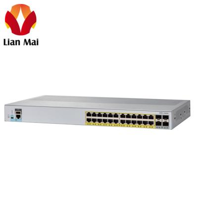 China LACP 2960L Series 24 Port Network PoE Switch WS-C2960L-24PQ-LL for sale