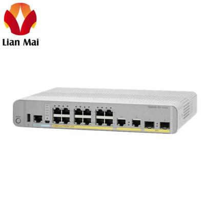 China LACP 12 Port Managed PoE Network Switch WS-C3560CX-12PC-S for sale