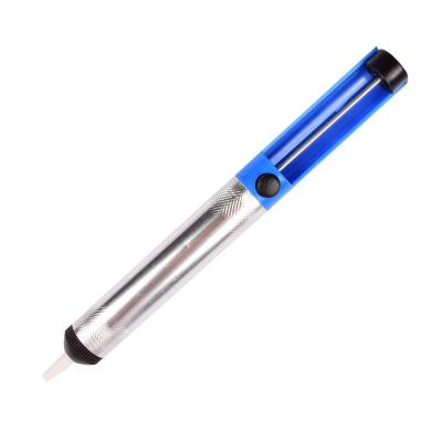 China handskit 135 Manual  Semi-aluminum Metal Desoldering Pump Suction Tin Soldering Sucker Pen   Desolder Electric Soldering Iron To 135 for sale