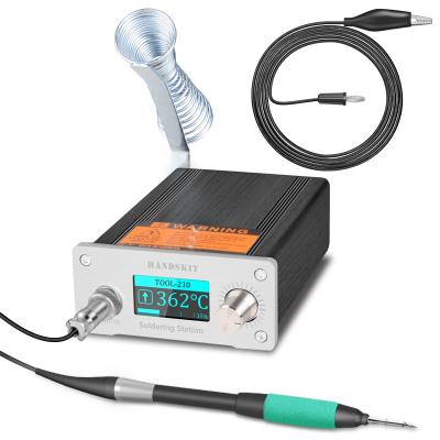 China handskit  T115  1Second nano - sized  Fast Heating  Soldering Station OLED 1.3 Display Adjustable Temperature Sleep-Time Welding T210 for sale