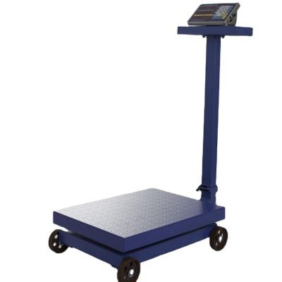 China 500kg Digital Weighing Machine Folding Platform Scale With Big Pan TRADER T for sale