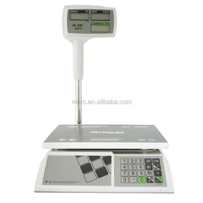 China New Digital Price Calculation Scale with 40kg Big Pole for sale