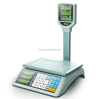 China MERC digital scale with soft touch computer keyboard B02 for sale