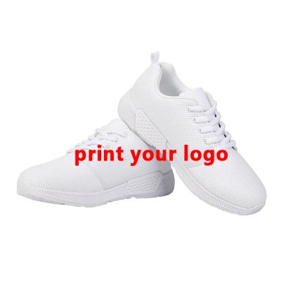 China CUSHIONING FORUDESIGNS Mesh Fabric Printing Men's Basketball Style Casual Shoes DHL Fedex Summer On Demand Breathable Shoes for sale