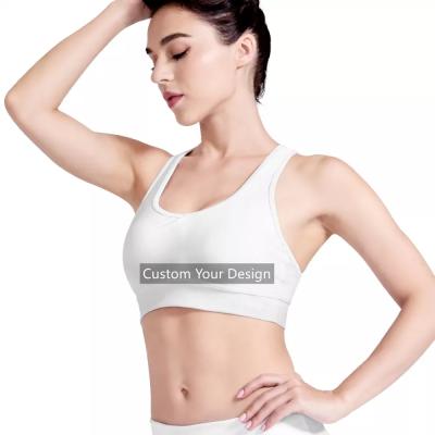 China Dropshipping Breathable Custom Colorful Design Logo High Quality Clothing Printing Manufacturers Wholesale Women's Sports Bras for sale