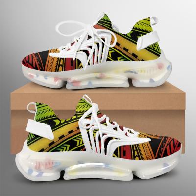 China CUSHIONING Colorful Maori Polynesian Tribal Breathable Tennis Blade Sports Tennis Shoes Men Casual Breathable Workout Walking Outdoor for sale