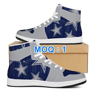 China 2020 Fashion Trend FORU Wholesale Price Women's Sneakers White High Top Leather Casual Dropship Brand Name Printing Trendy Printing Shoes 2020 for sale